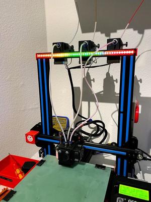 WS2811 WS2812 / Neopixel Cover for extrusion profiles (2020, 2040)