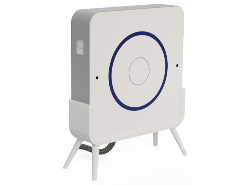 Vertical minimal stand for Home Assistant Voice