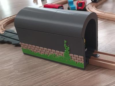 Themed Train Tunnel