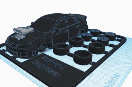 GIANT Subaru Impreza Kit Card with Blower