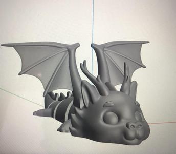 forest dragon with wings