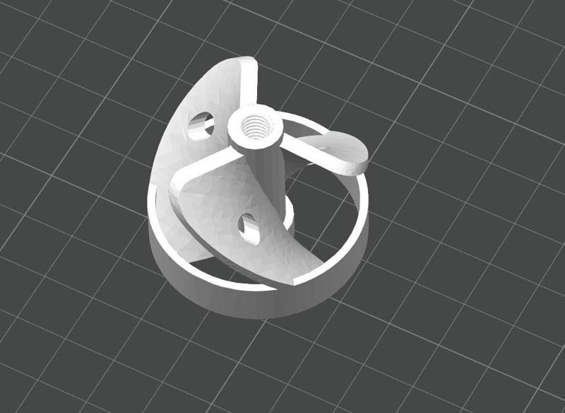 Farbrührer mit M6 Fassung _ Paint stirrer M6