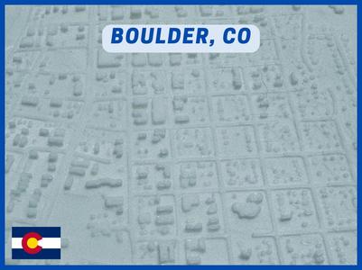 Boulder, CO - Tiny 3D City
