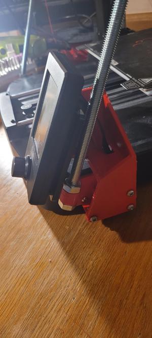 screen holder ender 3 v3 se with gantry support