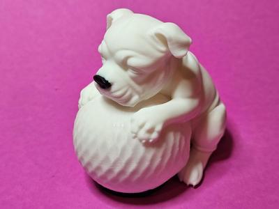 Sleepy American Staffordshire Terrier Night Lamp