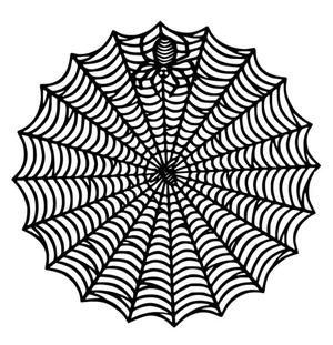 Spider Web Shape Decorate