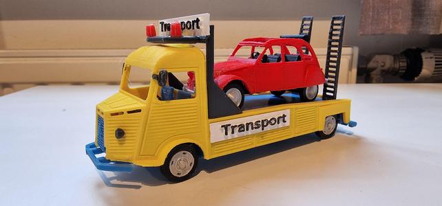 Citroen type H Transporter year 1952 (incl 2cv) Designer Ed van der Heijden.