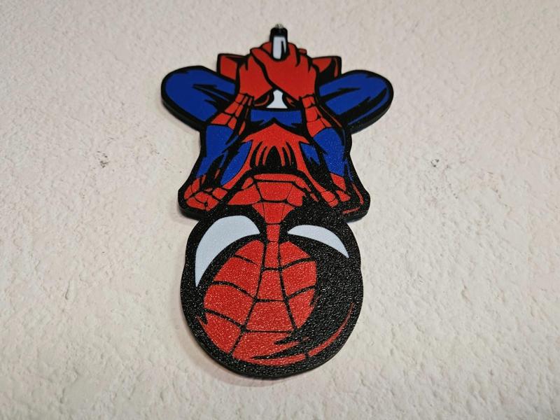 Hanging Spiderman Ornament