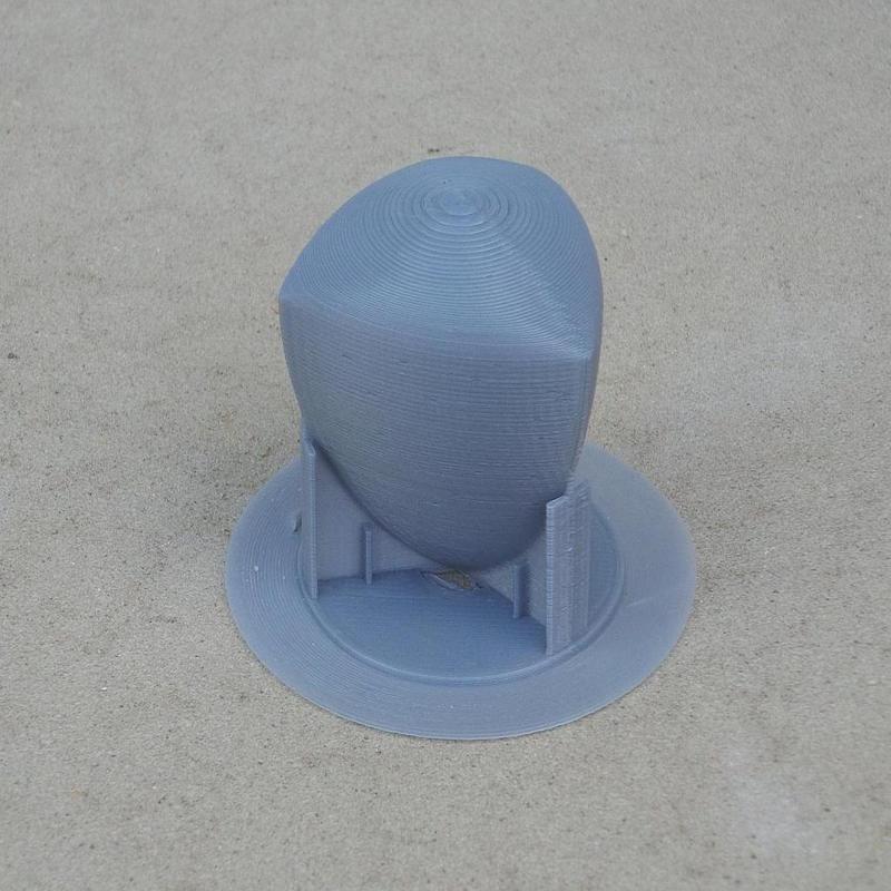 Meissner body with support structure