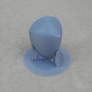 Meissner body with support structure