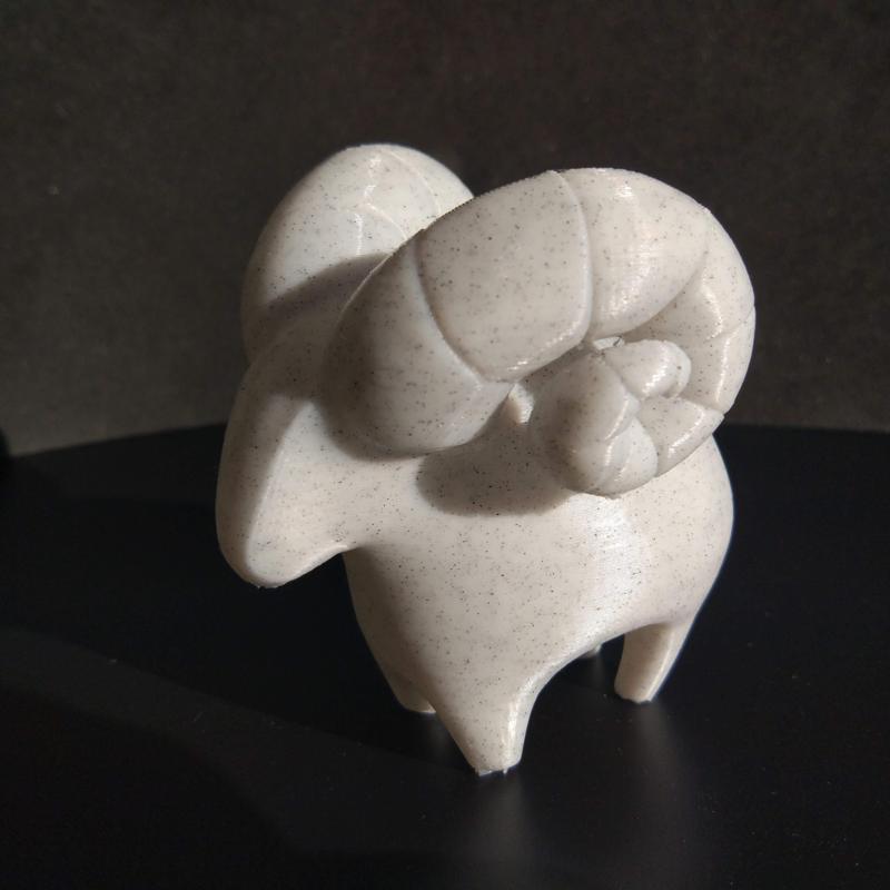 Ram decorative object