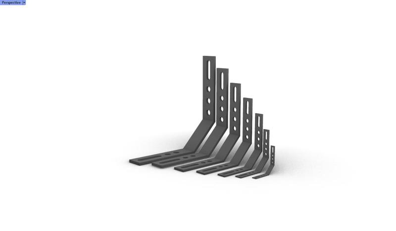 reinforcing angle 70 to 280 mm