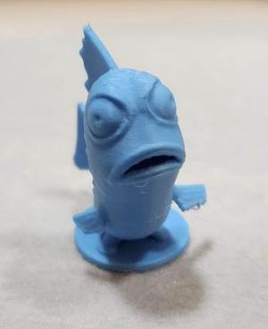 Pouting Fish From Book