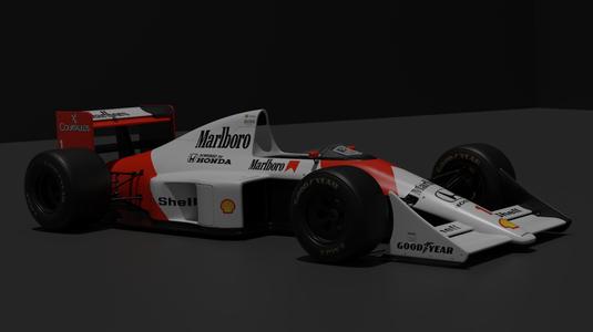 McLaren MP4 F1 Car (Ayrton Senna Tribute)