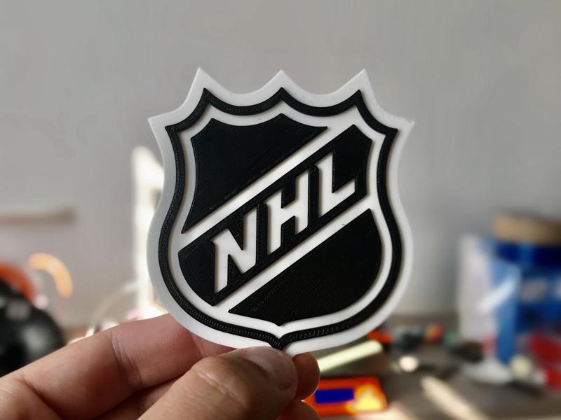 NHL logo multicolor
