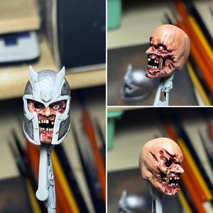 magneto zombie 1/12 head + helmet