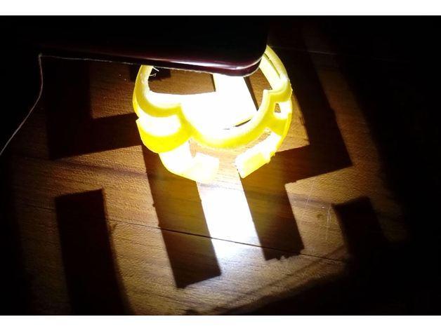 Stereographic projection maze