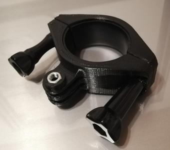 GoPro Mount for 50mm Racecar Cage / Tube