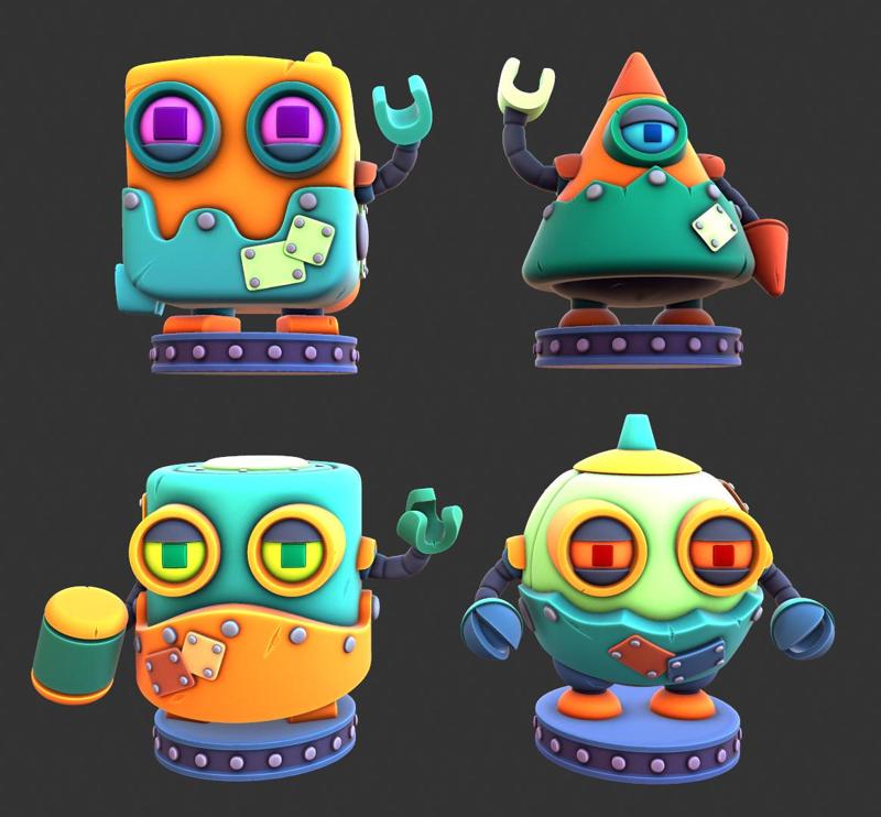 Ravensburger - Primitive Robots