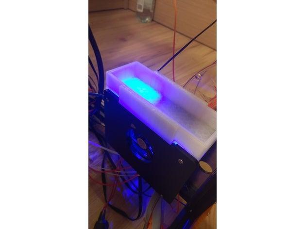 Simple stock ender 4 electronic case upgrade