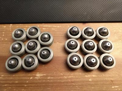 Finishing Plugs for Dubrovnik-Style Chess Set