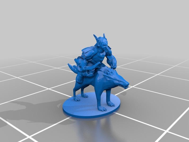 Goblins - Worg Archer