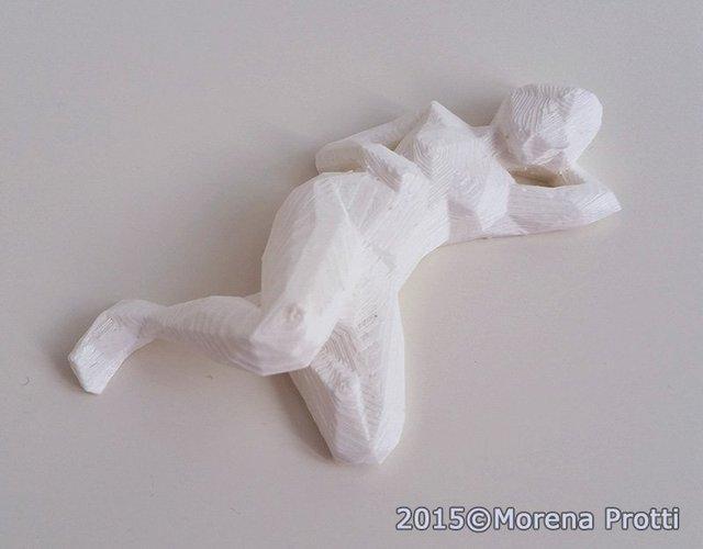 Low Poly Courtney Resting