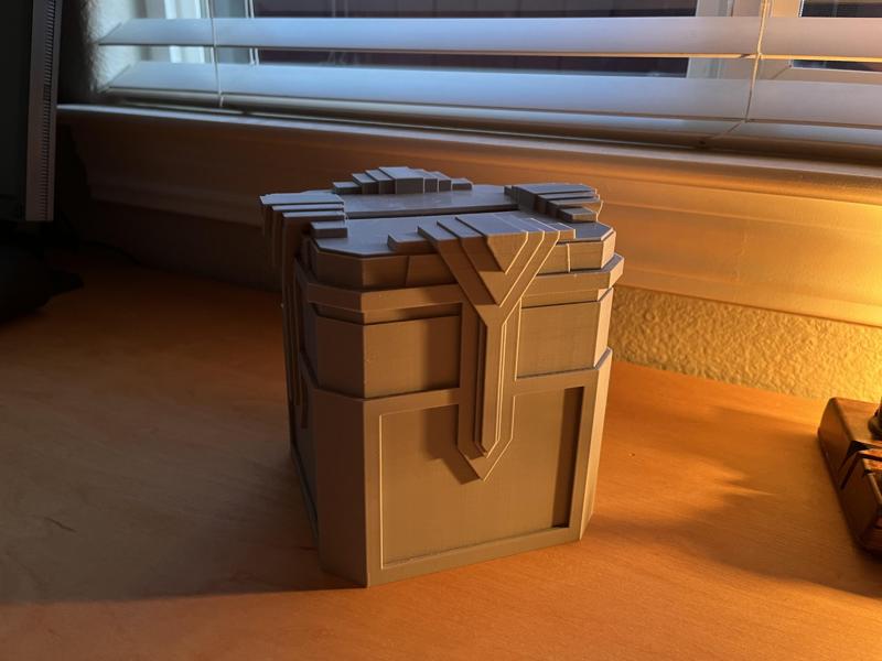 Art Deco Tissue Box Cover