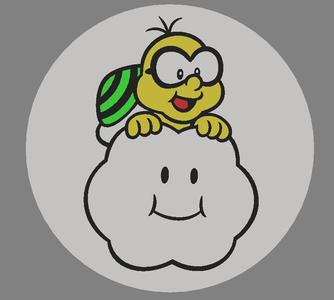 Coaster Lakitus Mario