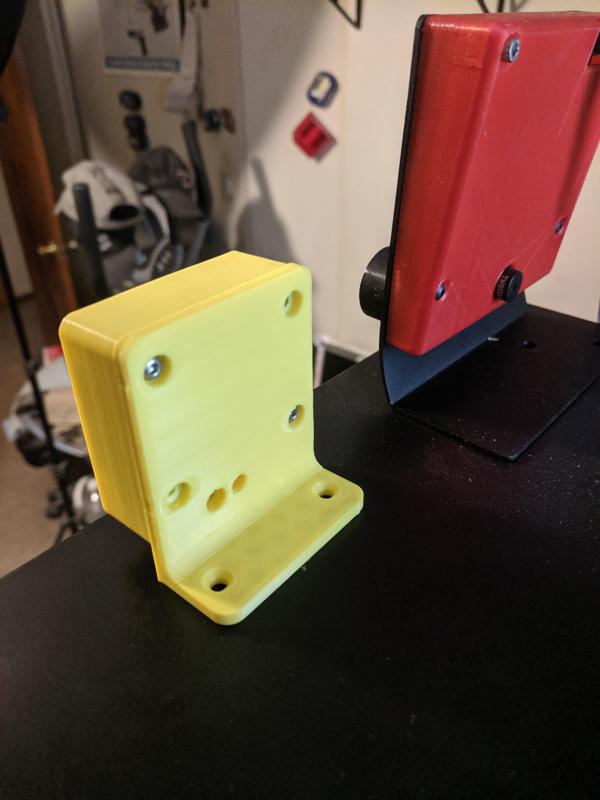 W1209 Case, back remixed for top of enclosure mount