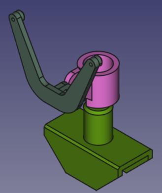 Camera holder for blurams A31