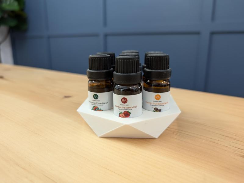 Parametric Essential Oil Bottle Stand