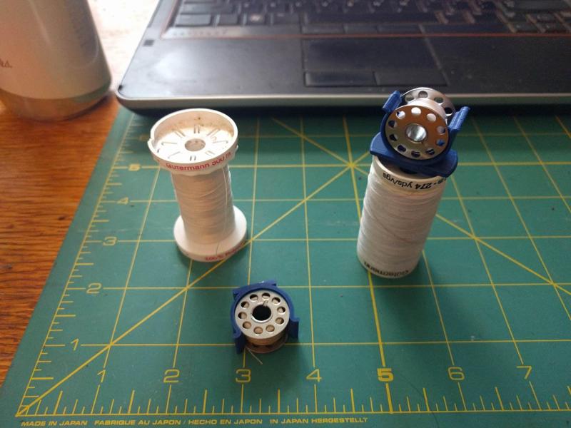 Class 15 Bobbin Holder, variant with peg for Gutermann Spools