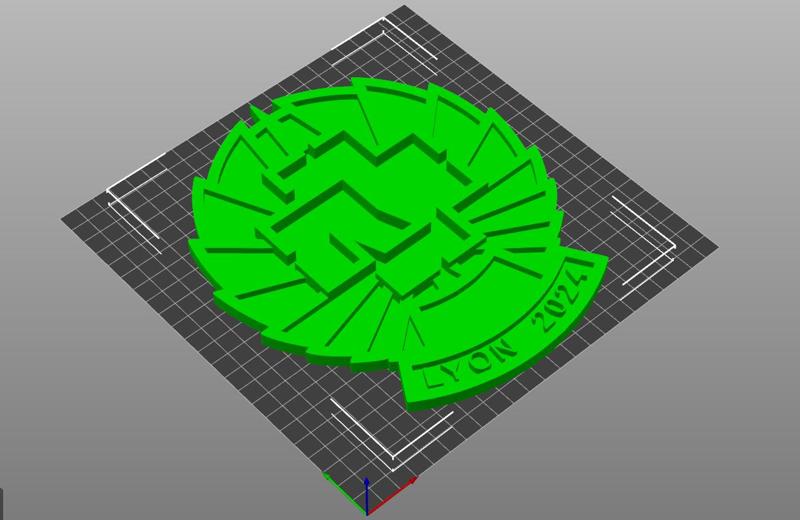 Rammstein Tour 2024 decorative plate (remix)