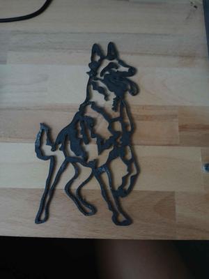 Malinois Wall Art Dog Decor