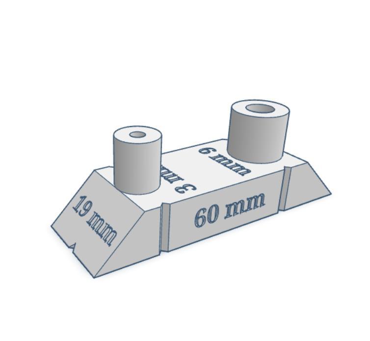 Drill Guide - Ø 6mm & 3mm