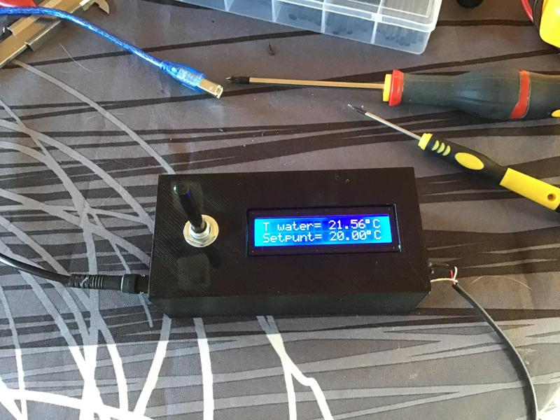 Case for arduino + LCD + relais