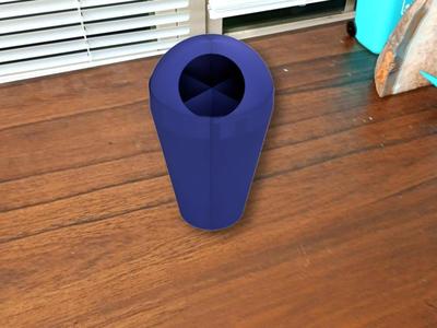 recycling friendly multi compartment trashcan