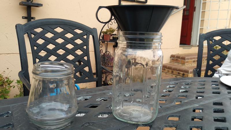 Wide Funnel v2 for filling glass bottles