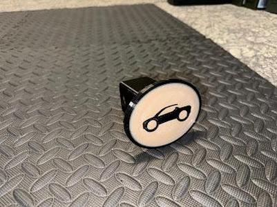 Hyundai Santa Cruz Logo Hitch Cover