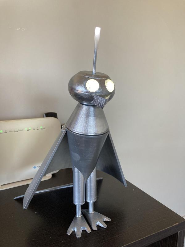 Working Nic the Parrot