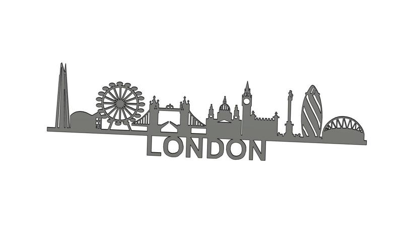 Shilouette of London