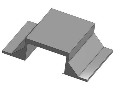 Support Bracket for IKEA Wardrobe Cabinet lights