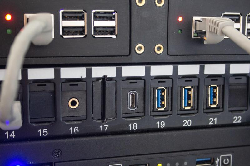 USB-C Patch Panel Keystone