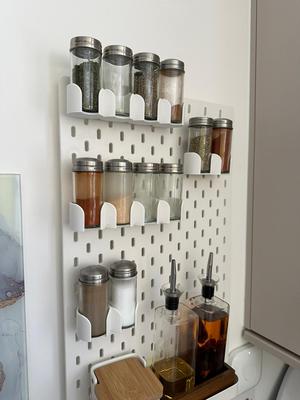Ikea Peg Board - Spice Rack