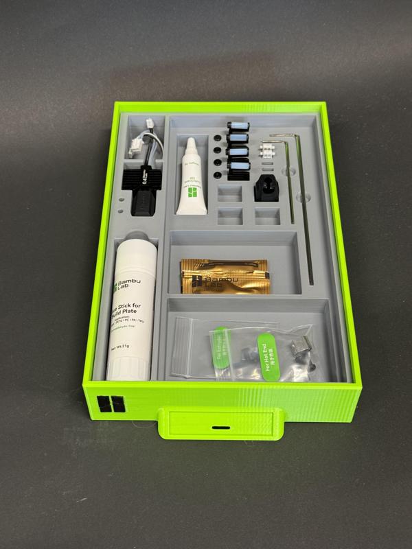 Einlage für Hotend mit Schrauben und Zubehör Bambu Lab