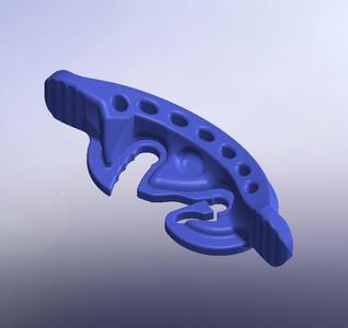 Split-board end-clip replacement v.8