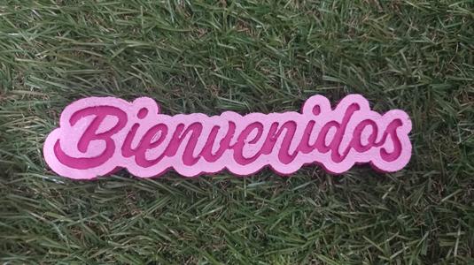 Cartel Bienvenidos 1