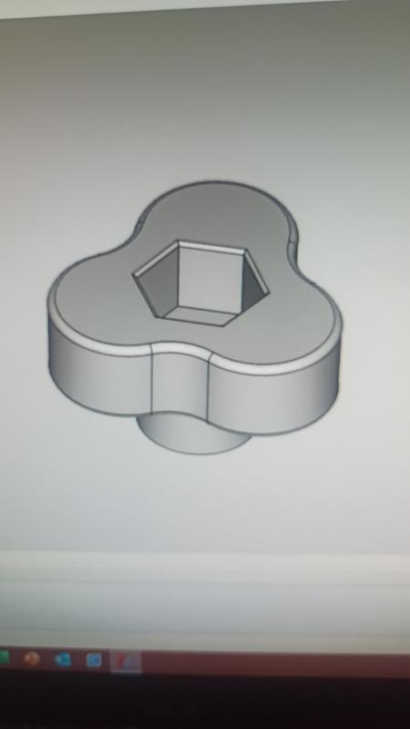 Sterngriff M8 Mutter