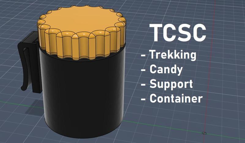 (TCSC) Trekking Candy Support Container